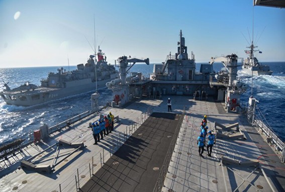 Mavi Balina Tatbikatı Ege ve Doğu Akdeniz'de devam ediyor...